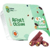 Online Çiftçi Fitil Antep Fıstıklı-Narlı Lokum 700 gr