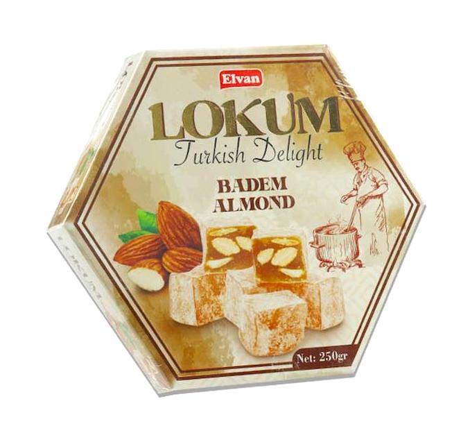 Elvan Bademli Lokum 250 gr