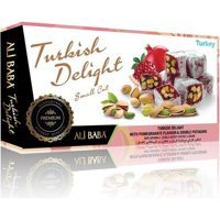 Ali Baba Gıda Premium Small Cut Antep Fıstıklı-Narlı Lokum 454 gr