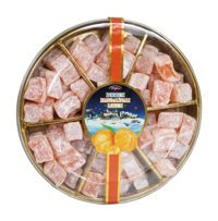 Tuğba Kuruyemiş Yuvarlak Kutu Mandalinalı Lokum 315 gr