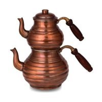 Turna Turna 1958-3 Mini Bakır Çaydanlık