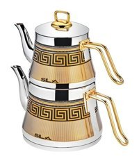 Sıla Artuklu S577 Çelik Çaydanlık Siyah