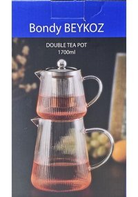 Bondy Mini Cam Çaydanlık Şeffaf