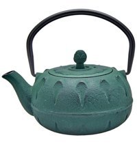 Karaca Greenish Mini Üstten Kulplu Döküm Çaydanlık Turkuaz