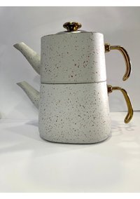 Brillant Granit Çaydanlık Beyaz