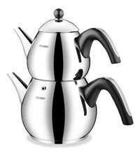 Schafer Tea Chef Çelik Çaydanlık Gri