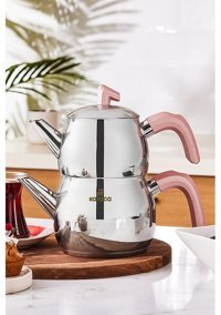 Karaca Belinay Midi Çelik Çaydanlık Rose Gold