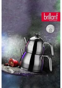 Decorev 5869 Çelik Çaydanlık İnox