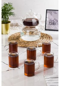 Bena Life Mini Cam Çaydanlık Şeffaf