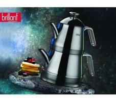 Decorev 5856 Çelik Çaydanlık İnox