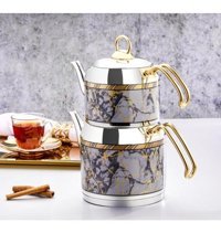 Özlife Sedef Cdse179 Mini Çelik Çaydanlık Altın