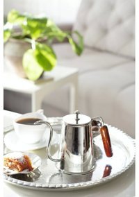 Bakır Concept Modern Mini Bakır Çaydanlık Gümüş