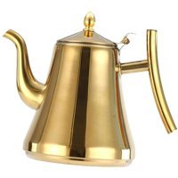 Magideal Mini Çelik Çaydanlık Altın