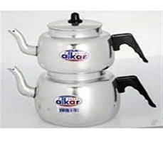 Alkar No 5 Mini Alüminyum Çaydanlık Gri