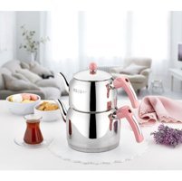 Cosiness Çelik Çaydanlık Pembe