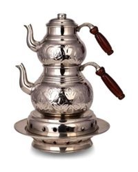 Turna Turna 1957-1 Mini Bakır Çaydanlık