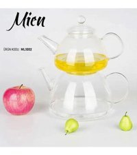 Mien Ml1002 Cam Çaydanlık Şeffaf