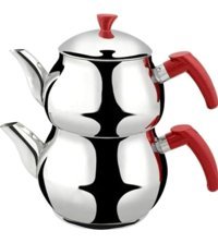 Ems Mini Çelik Çaydanlık Gri