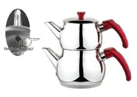 Dora Kitchen Ecodem Çelik Çaydanlık İnox