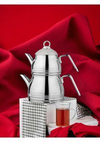 Girist Home Granit Çaydanlık İnox