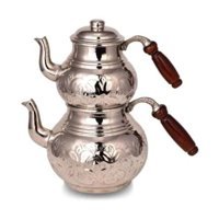 Turna Turna 1957-2 Mini Bakır Çaydanlık