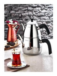 Olika Diana Da02 Çelik Çaydanlık Gri