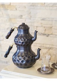 Bakır Concept Gamzeli Mini Bakır Çaydanlık