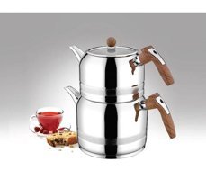 Kahramanlar Yağmur Çelik Çaydanlık İnox