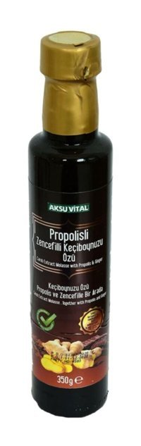 Aksu Vital Keçiboynuzu-Propolis-Zencefil Pekmez 350 gr
