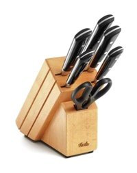 Fissler Teksas Ahşap Paslanmaz Çelik 7 Parça Şef Bıçakları Seti