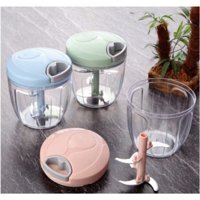 Baysa 1000 ml Plastik Hazneli 5 Bıçaklı İpli Doğrayıcı Yeşil