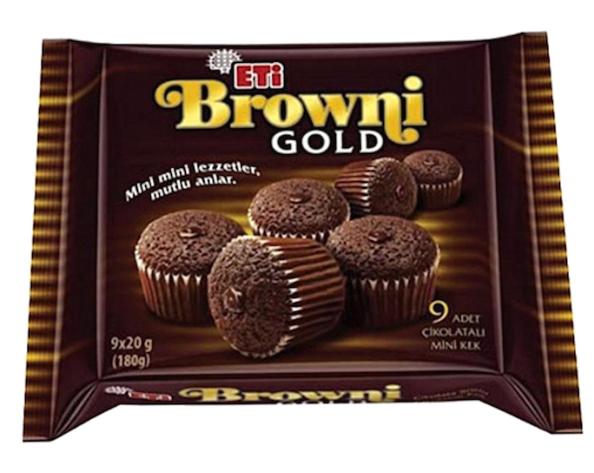Eti Browni Gold Kakaolu Kek 24x180 gr