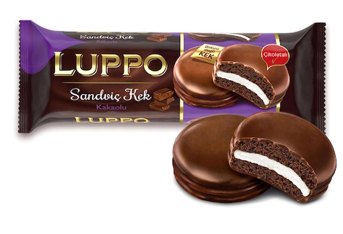 Şölen Luppo Sandviç Kakaolu Kek 6x184 gr