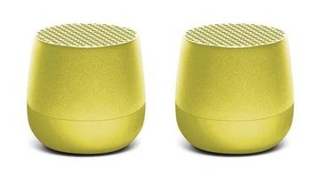 Lexon Twin Mino Taşınabilir Sarı Bluetooth Hoparlör