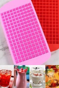 Arnillo Silikon Mini Pembe Küp Buz Kalıbı