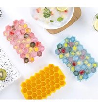 Minibirevim Petek Silikon Mini Sarı Petek Buz Kalıbı