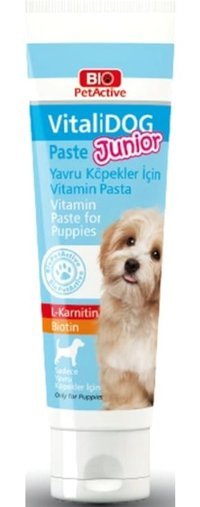 Bio PetActive Vitalidog Junior Multivitamin Sağlığı İçin 100 ml Macun Köpek Vitamini