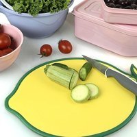Depposıte Büyük Sarı Tekli Kesme Tahtası