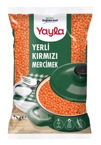 Yayla Yerli Yeşil Mercimek 1 kg