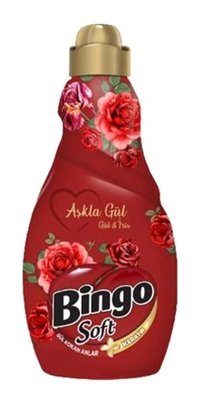 Bingo Soft Aşkla Gül Konsantre 360 Yıkama Yumuşatıcı 6x1440 ml