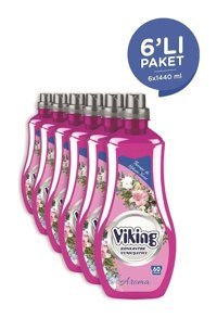 Viking Konsantre Çiçek 360 Yıkama Yumuşatıcı 6x1440 ml