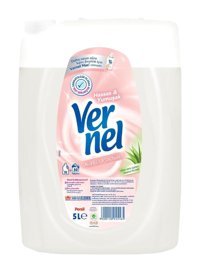 Vernel Sensitive Hassas ve Yumuşak İpek Özü 50 Yıkama Yumuşatıcı 5 lt