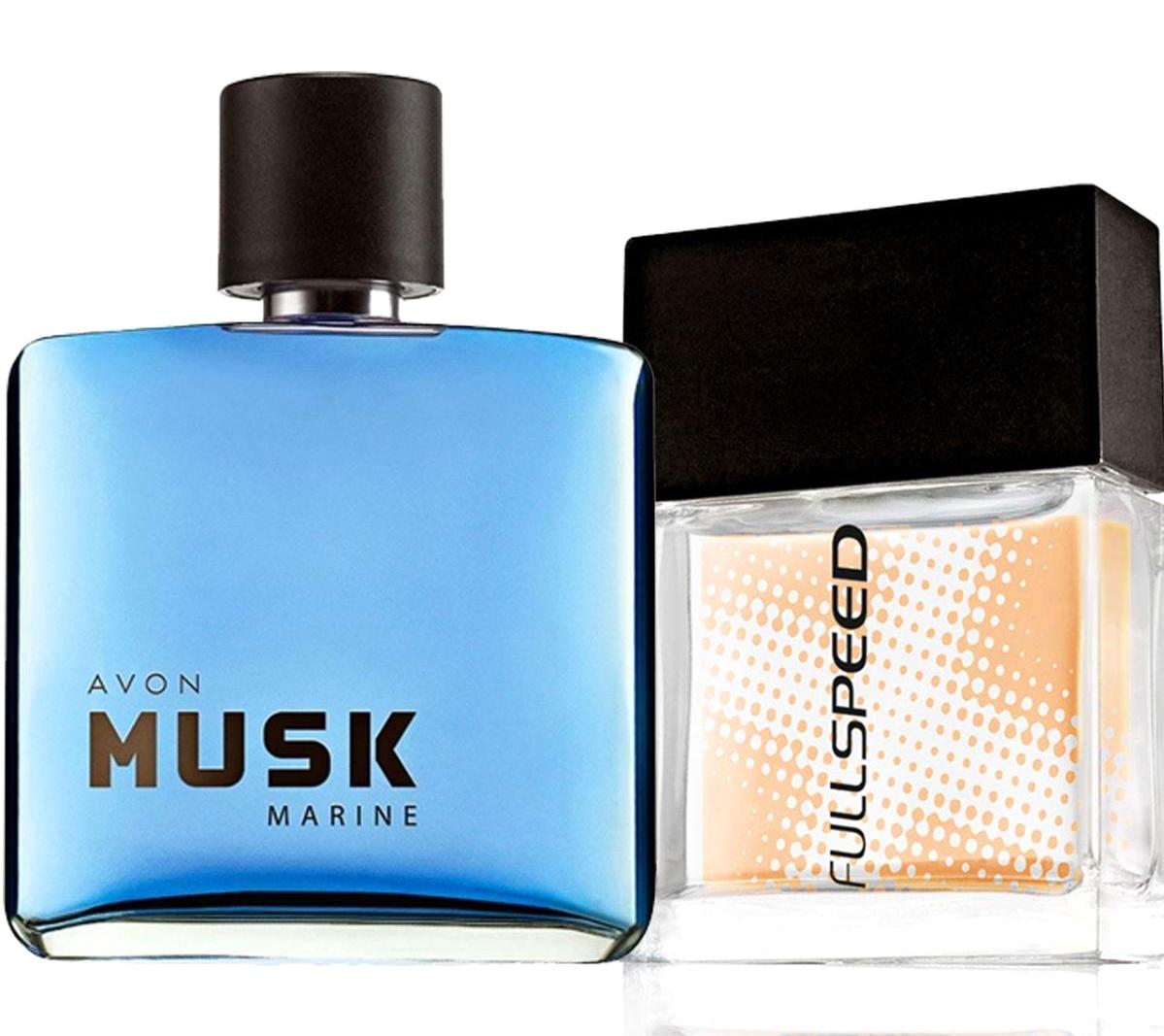 Avon Musk Marine Full Speed İkili Erkek Parfüm Seti EDP-EDT
