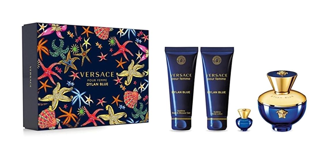 Versace Dylan Blue Pour Femme 4 Parça Kadın Parfüm Seti EDP