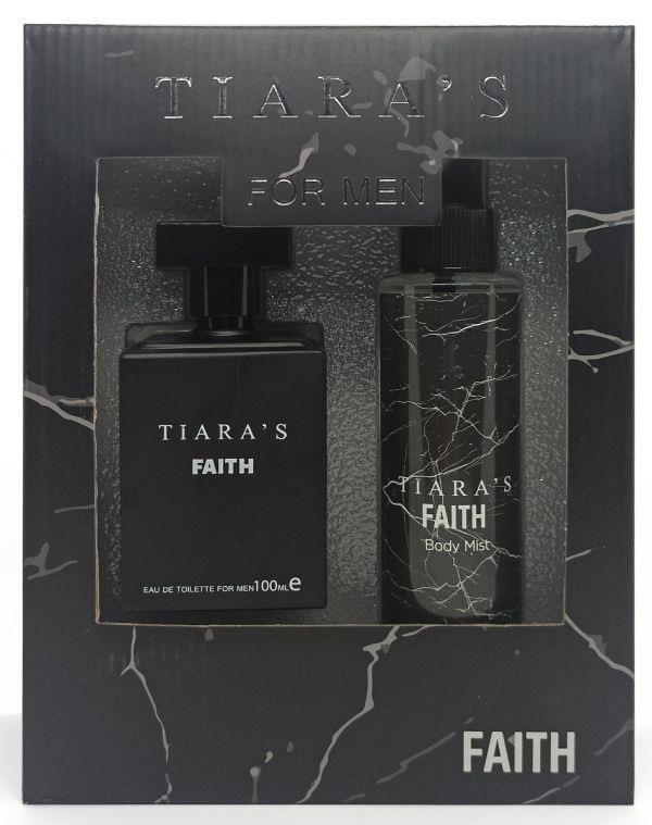 Tiaras Faith İkili Erkek Parfüm Seti EDT