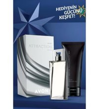 Avon Attraction 3 Parça Erkek Parfüm Seti EDT