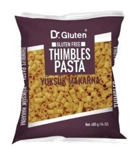 Dr.gluten Glutensiz Yüksük Makarna 2x400 gr