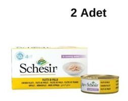 Schesir Multipack Tavuk Parça Etli Yetişkin Yaş Kedi Maması 6x50 gr