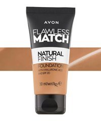 Avon Flawless Match Natural Medium Beige 310N Güneş Koruyuculu Krem Tüp Fondöten 30 ml