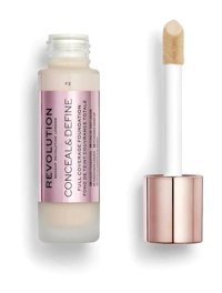 Revolution Conceal & Define F2 Likit Tüp Fondöten
